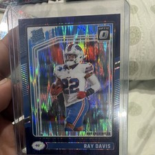 Panini 2024 Donruss Optic Rated Rookie Prizm Ray Davis #283 Buffalo Bills