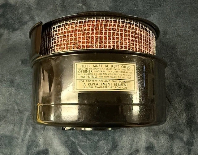 Lincoln Zephyr V-12 1940 1941 purificador de aire en hermoso estado - Hot Rod Foto 3 de 4