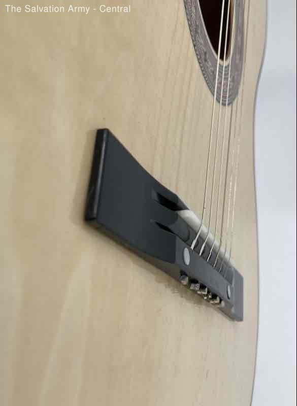 Zeny Red Beige 6-String Musical Instruments Acoustic Guitar With Soft Case