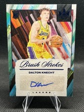 2024-25 Court Kings Dalton Knecht Brush Strokes Rookie RC Auto Sapphire /25
