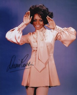 A fantastic 10x8 Autographed Photo of Diana Ross & CoA