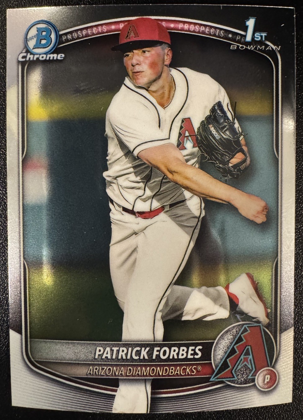 2025 Bowman Draft Patrick Forbes 1st Chrome #BDC-89 Daimondbacks