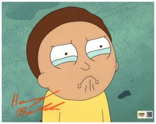 Harry Belden Signed 8x10 Photo Rick And Morty Morty Autographed Zobie COA