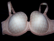 SOMA Stunning Support Geo Lace Full Coverage Underwire Bra Blush Pink 40DD
