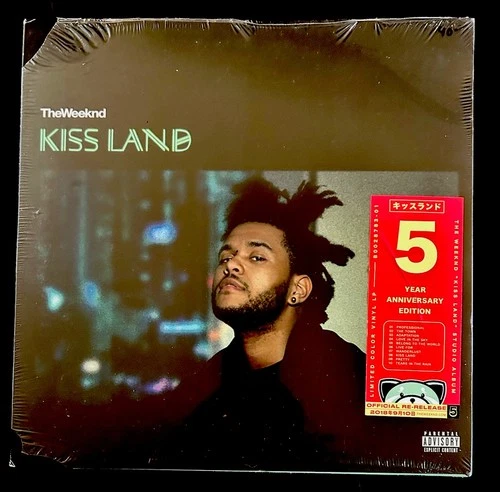 Weeknd Kiss Land 5 Year Anniversary Sealed Ltd Color 2 Records Lp Vinyl