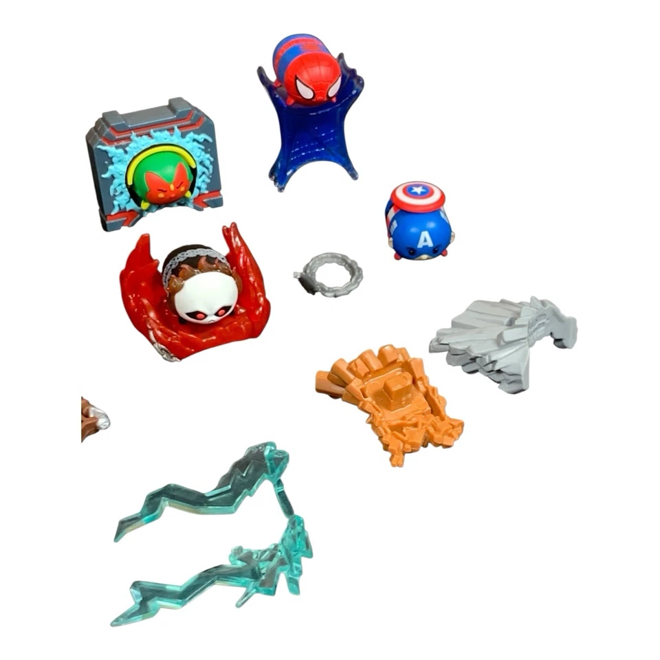 Tsum Tsum Lote 35+ Piezas Marvel Serie 1 Iron Man Thor Duende Foto 4 de 4