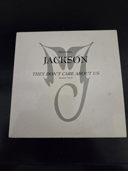 Michael Jackson CD Promo They Dont Care About Us