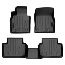 SMARTLINER SA0503/B0503 Front/Rear BLACK Floor Liners Mazda CX-30