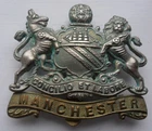 WW1 Manchester Regiment Cap Badge Pre 1923