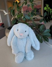 Small Bashful Aqua Bunny Jellycat - Retired Design!