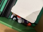 Golf Pool Putting Mat Game Set w/ 2 Clubs, Hole Pockets & Rack, 59 x 79" — photo 4