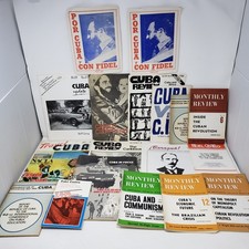 Vintage Cuba Collection: Fidel Castro, Revolution, Travel, Monthly Review