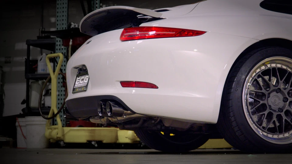 Escape con válvula ECG Performance para Porsche 991.1 (Carrera, S, 4S, GTS, 4 GTS) Foto 3 de 4