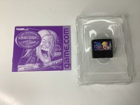 Quiz Wiz Cyber Trivia for Tiger Game.com Handheld System CIB W/Manual