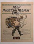 Star Wars Vintage Palitoy UK Rancor Keeper Offer  ADVERT Kenner 1984