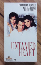 Untamed Heart VHS 1993 Christian Slater, Rosie Perez