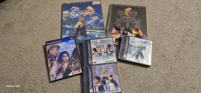 Square Enix Squaresoft BradyGames Final Fantasy PS1 PS2 Games & Guides Lot