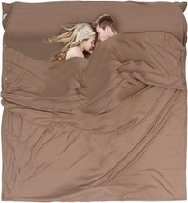 Sleeping Bag Liner - Travel Sheets for Hotel, Portable  Comfortable  Quick-Dry