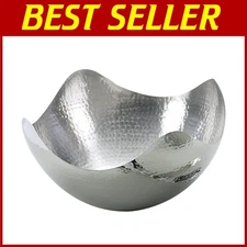 10-Inch Stainless Steel Wave Serving Bowl