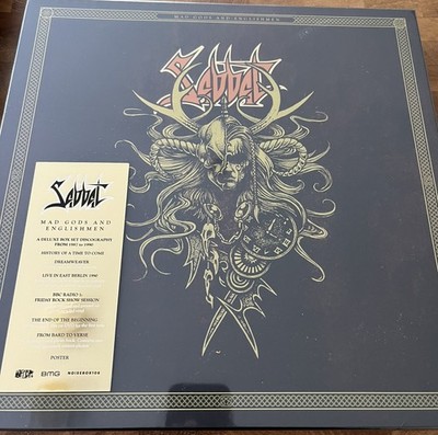 Sabbat Mad Gods and Englishmen Vinyl Sealed Deluxe Boxset very limited rare