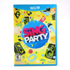 Sing Party (Wii U) CIB - Authentic Good Condition