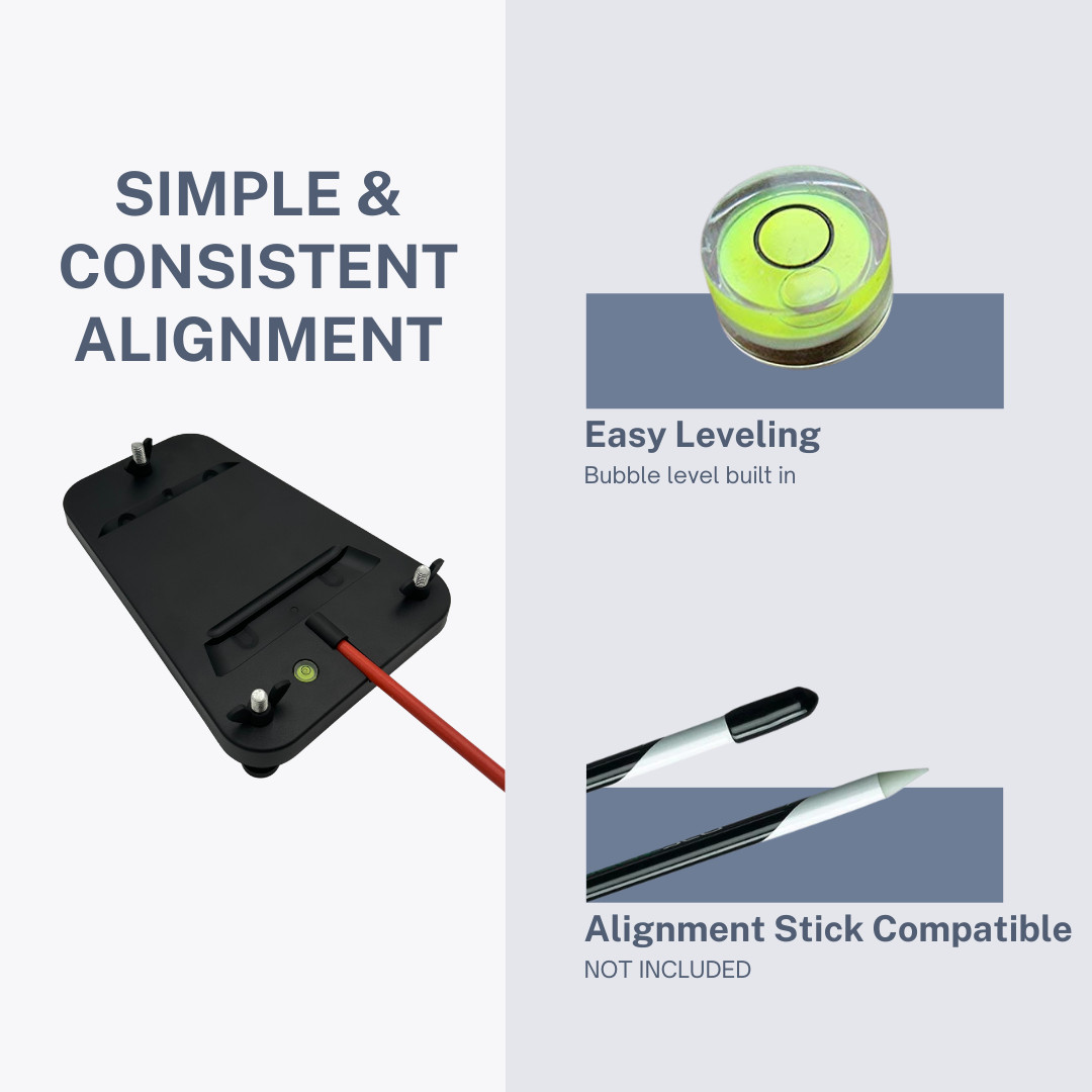 Alignment & Leveling Stand for Voice Caddy SC4/SC4 PRO - Adjustable and Alignmen