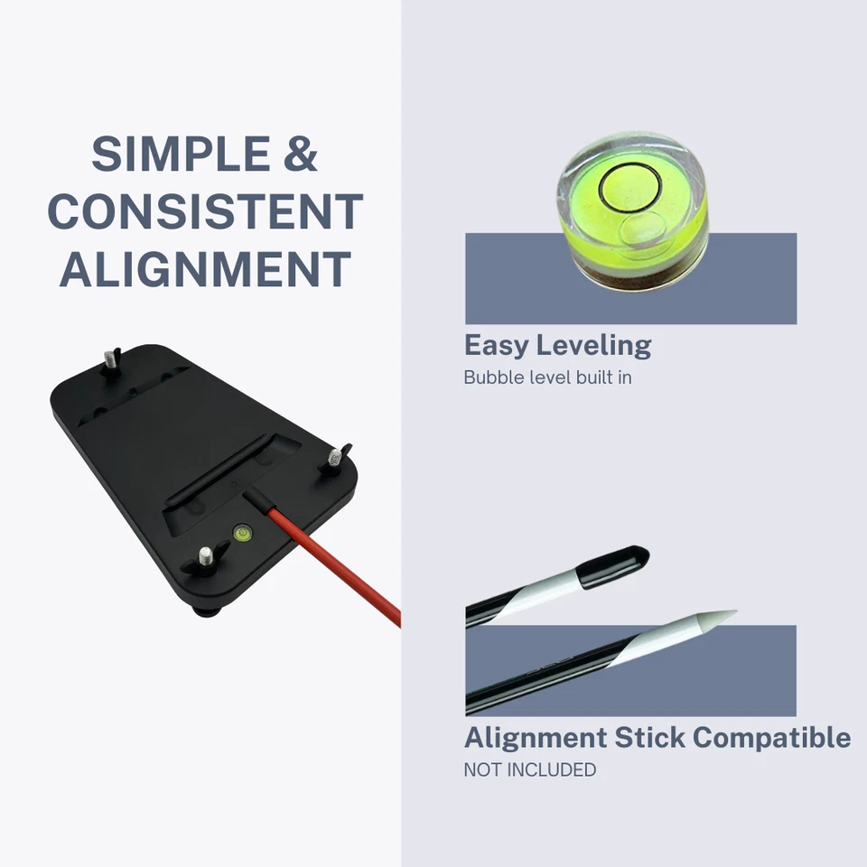 Soporte de alineación y nivelación para Voice Caddy SC4/SC4 PRO - Ajustable y alineación Foto 3 de 4