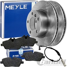 MEYLE BREMSSCHEIBEN 284mm + BELÄGE VORNE passend für BMW 1er E81 E87 116+118i/d
