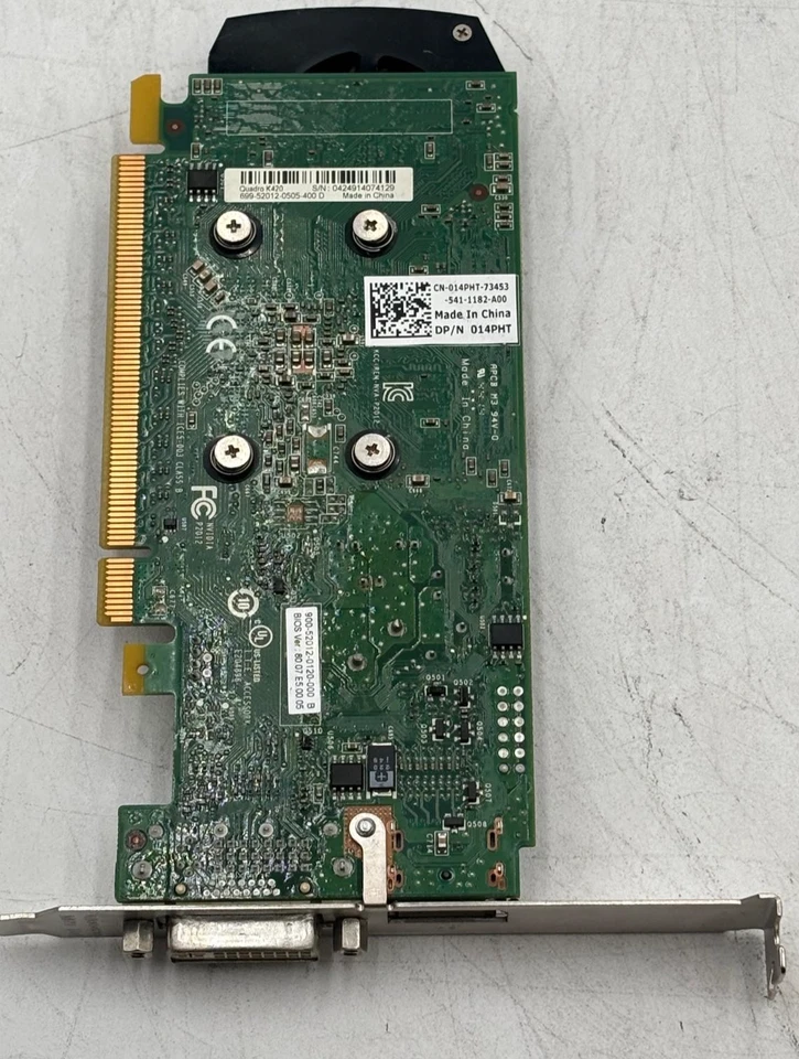 Dell Nvidia Quadro K420 1GB DDR3 Graphics Card 14PHT - Image 3 of 3
