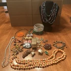 Vintage Estate Sale Costume Jewelry Lot Japan Weiss JJ Bergere Joan Rivers