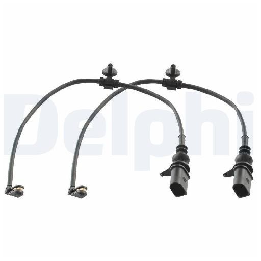 2X Warnkontakt Bremsbelagverschleiß Hinten FüR Audi A4 8W 15 Bis 26 Delphi Duva-image