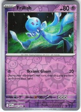 Frillish 044/086 Pokemon SV: White Flare Reverse Holo Common NM