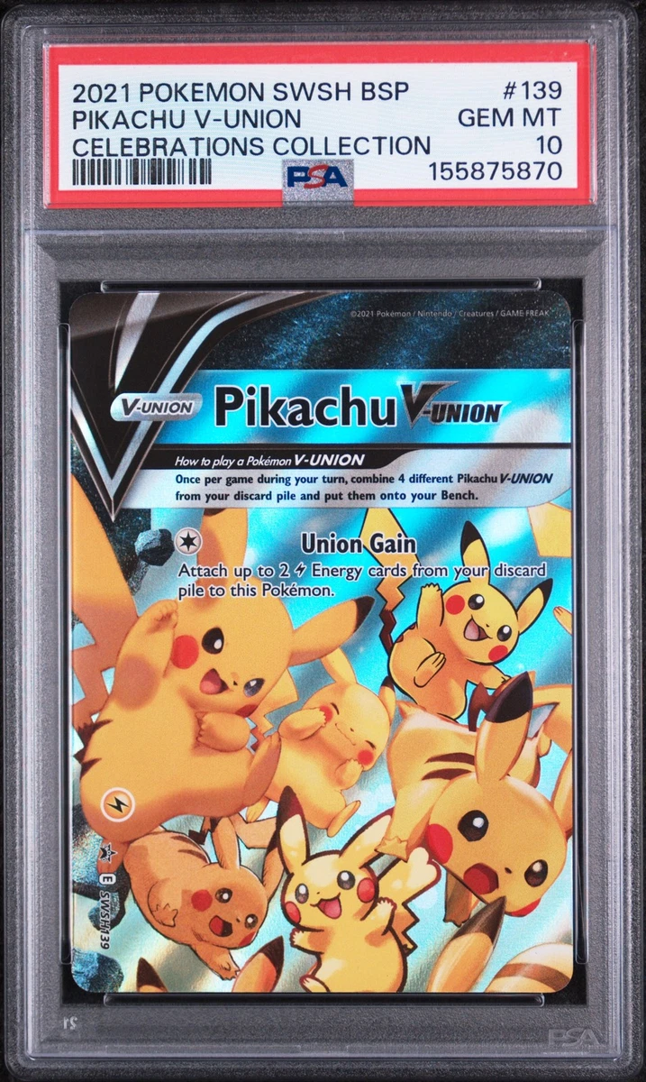 Pikachu V-Union Pokémon TCG Cards for sale | eBay