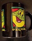 Lot of 1996 KELLOGG'S Dig Em Black Mug