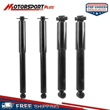 4PCS Front & Rear Shock Absorbers For 1988-1999 Chevy GMC K1500 K2500 4WD
