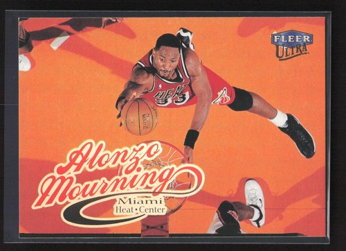1998-99 Fleer Ultra Alonzo Mourning #4 Miami Heat