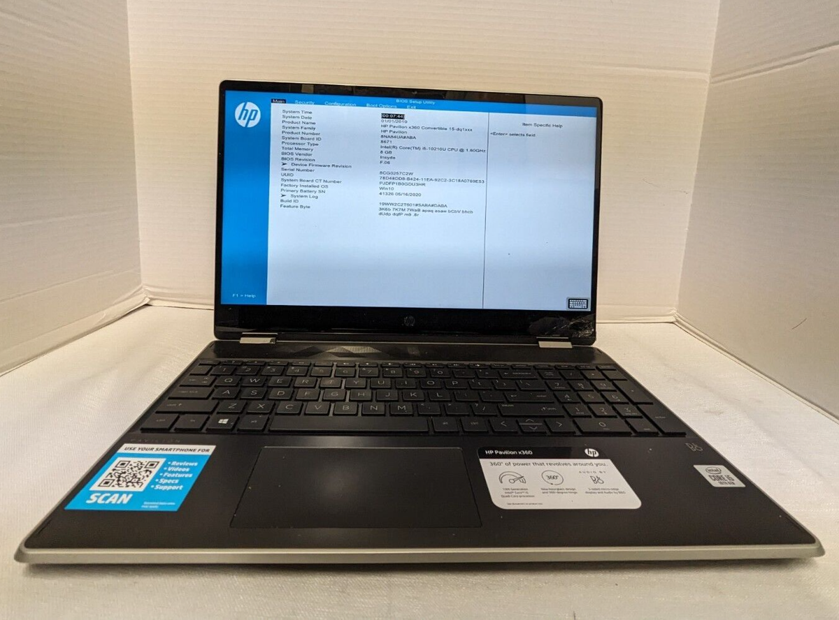 HP Pavilion x360 15-dq1xxx 15