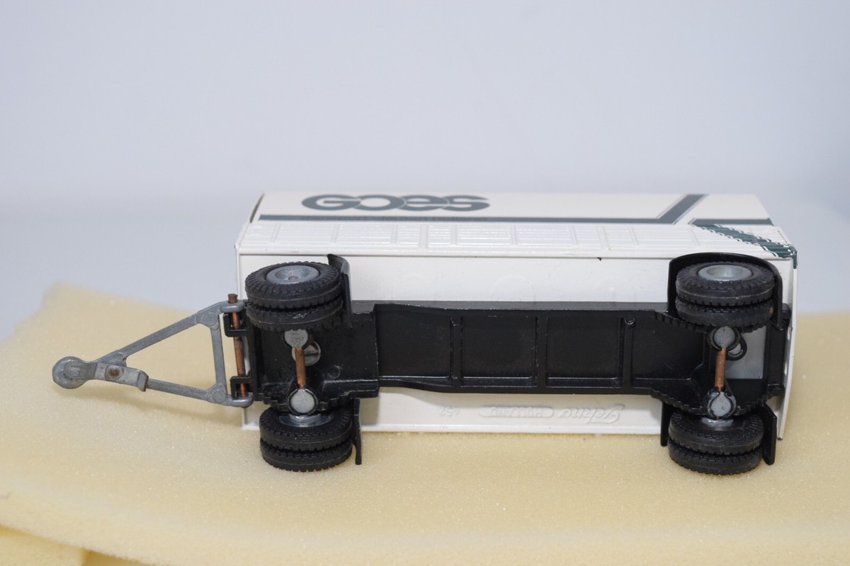 Tekno Camion Citerne Scania 142 H 1/50 AB938 – Argenté Avec Boîte