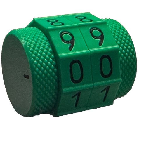 D100 Life Counter :Magic the Gathering, Pokemon, RPG ,Board Games 3D Printed - 第 1/3 張圖片