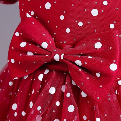 Chirstmas Kids Girls Flower Tutu Dress Wedding Party Bridesmaid Princess Dresses - Picture 92 of 146