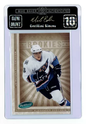 2005-06 Parkhurst Rookies #669 Alexander Ovechkin GEM MINT 10 MBA Baker Graded!