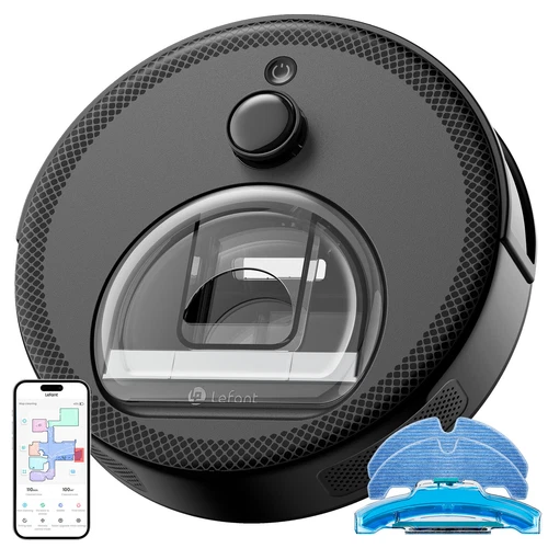 Lefant Saugroboter mit Wischfunktion Staubsauger Robot Vacuum Cleaner 2.4G/5G