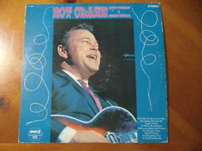 Roy Clark Silver Threads And Golden Needles LP Vinyl Capitol Records