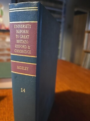 Routledge Thoemmes Press. University reform in Great Britain. Vol 14