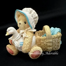 Cherished Teddies Bear KATIE #950440 Friend Knows When You Need A Hug! Pet Goose