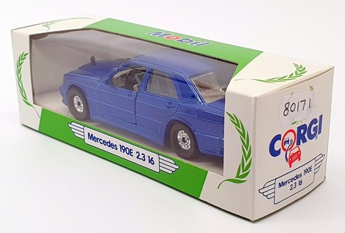 Corgi Mobil Appx 12cm Long Diecast 80171 - Mercedes Benz 190E 2.3 16 - Blue - Picture 5 of 5