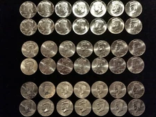 Kennedy Half Dollars 2000-2025 (26yr Run) 52 BU coins from the P&D Mints  "NICE
