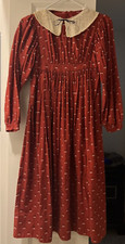 American Girl KIRSTEN Pleasant Company SCHOOL DRESS SIZE 10 Dress Like Your Doll