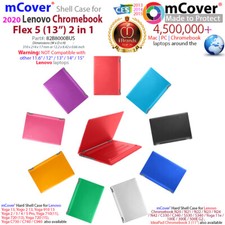 NEW mCover  Hard Case for 2020 13.3" Lenovo Chromebook FLEX 5 13 2 in 1 laptop