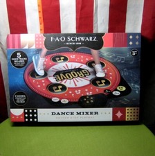 FAO SCHWARZ Groove dance mixer rhythm step playmat NWT game w/ 5 dance tracks